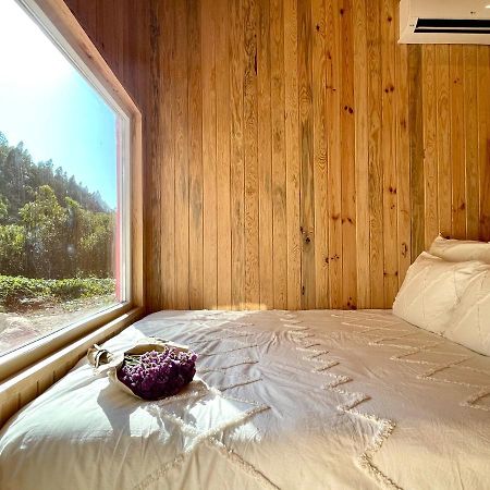 Nativo Natureza Pink Wood Cabin Cela  Eksteriør billede