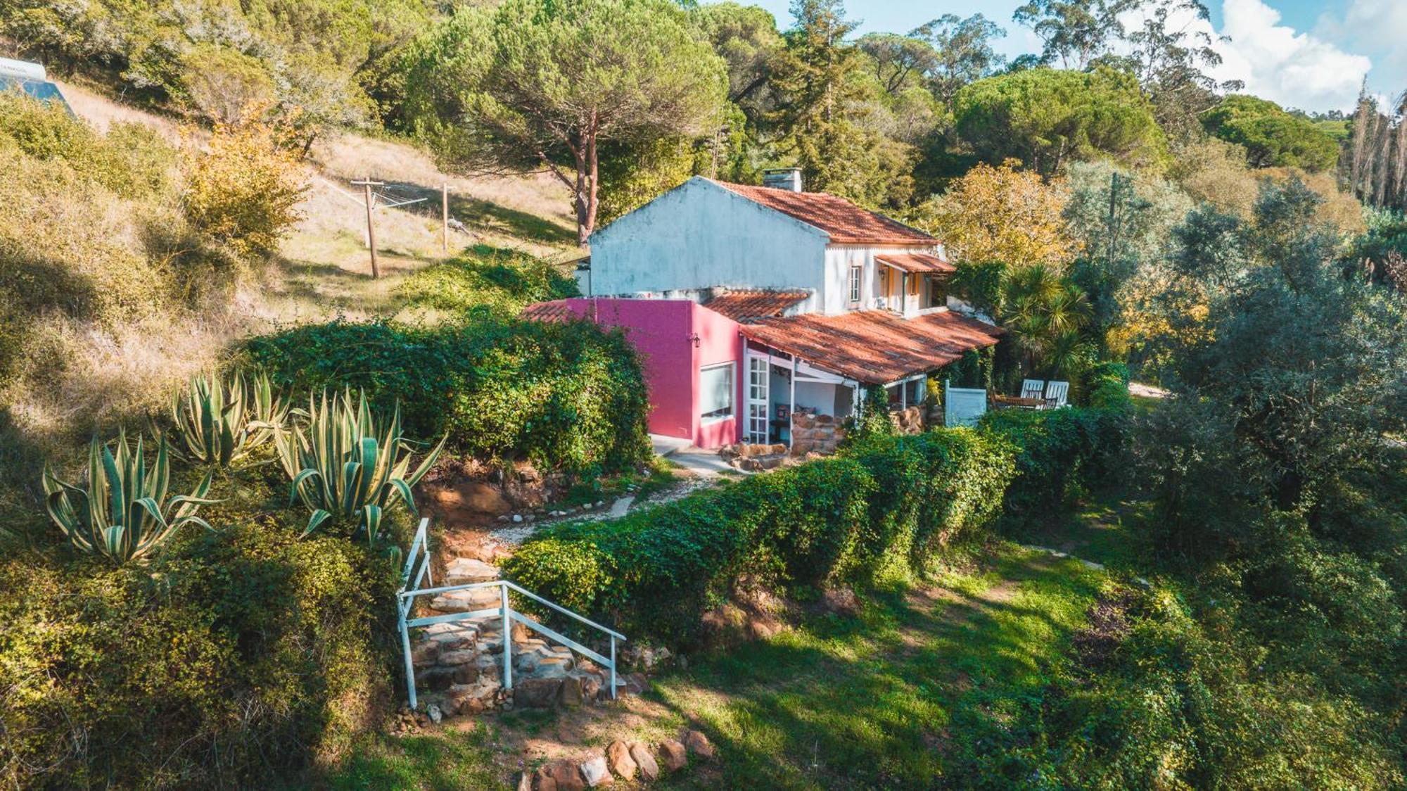 Nativo Natureza Pink Wood Cabin Cela  Eksteriør billede