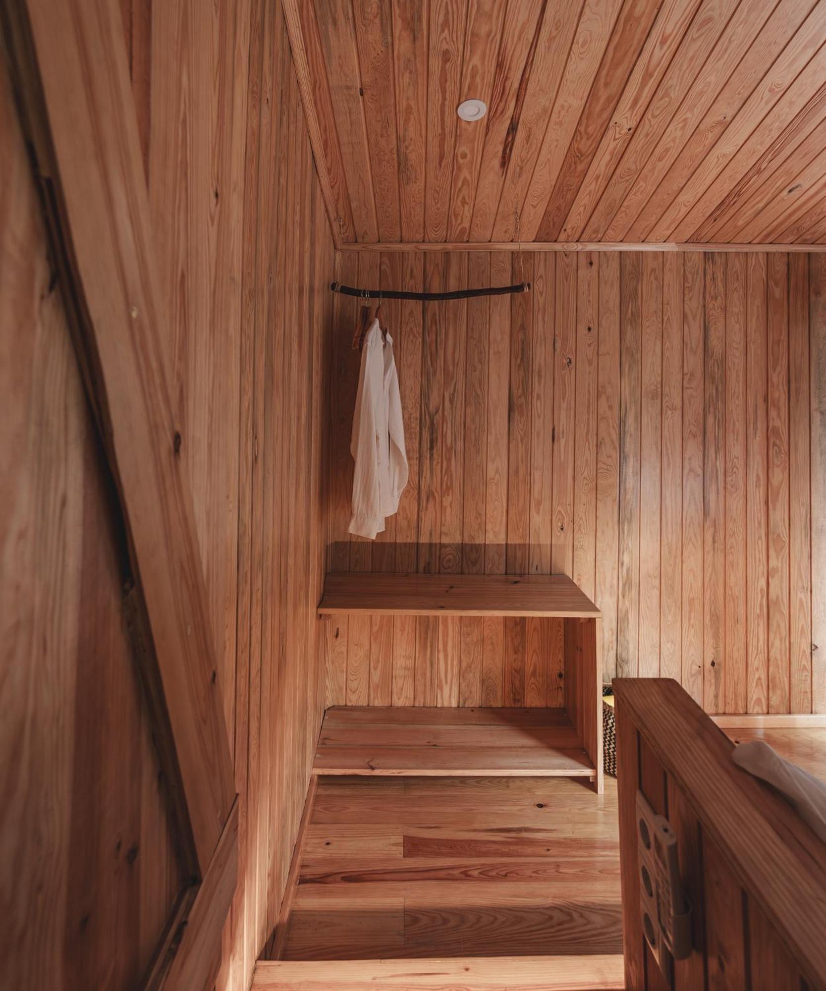 Nativo Natureza Pink Wood Cabin Cela  Eksteriør billede